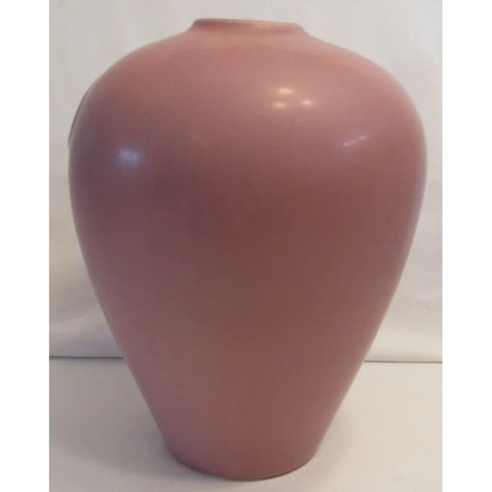 Vintage Haeger Matte Pink Calla Lilly Floral Vase